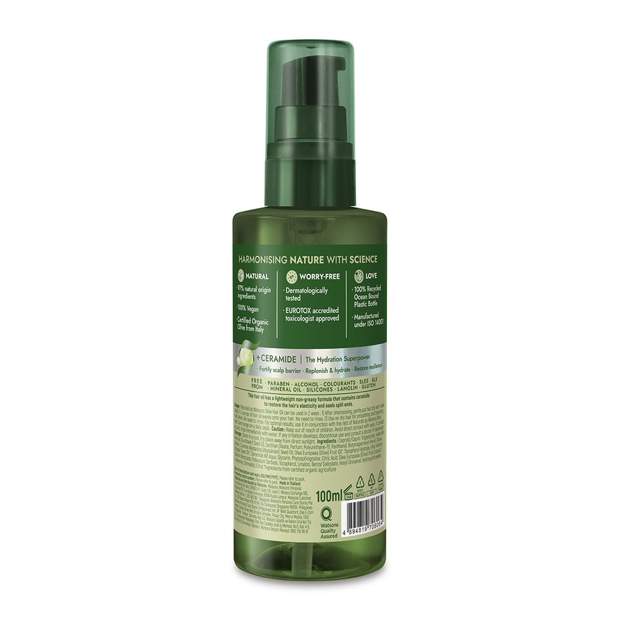 Olive Deep Moisturising Hair Oil 100ml image