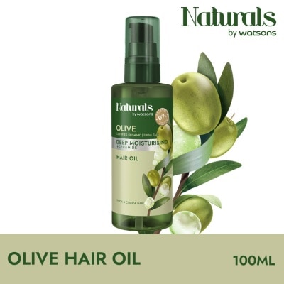 NATURALS BY WATSONS Olive Deep Moisturising Hair Oil 100ml