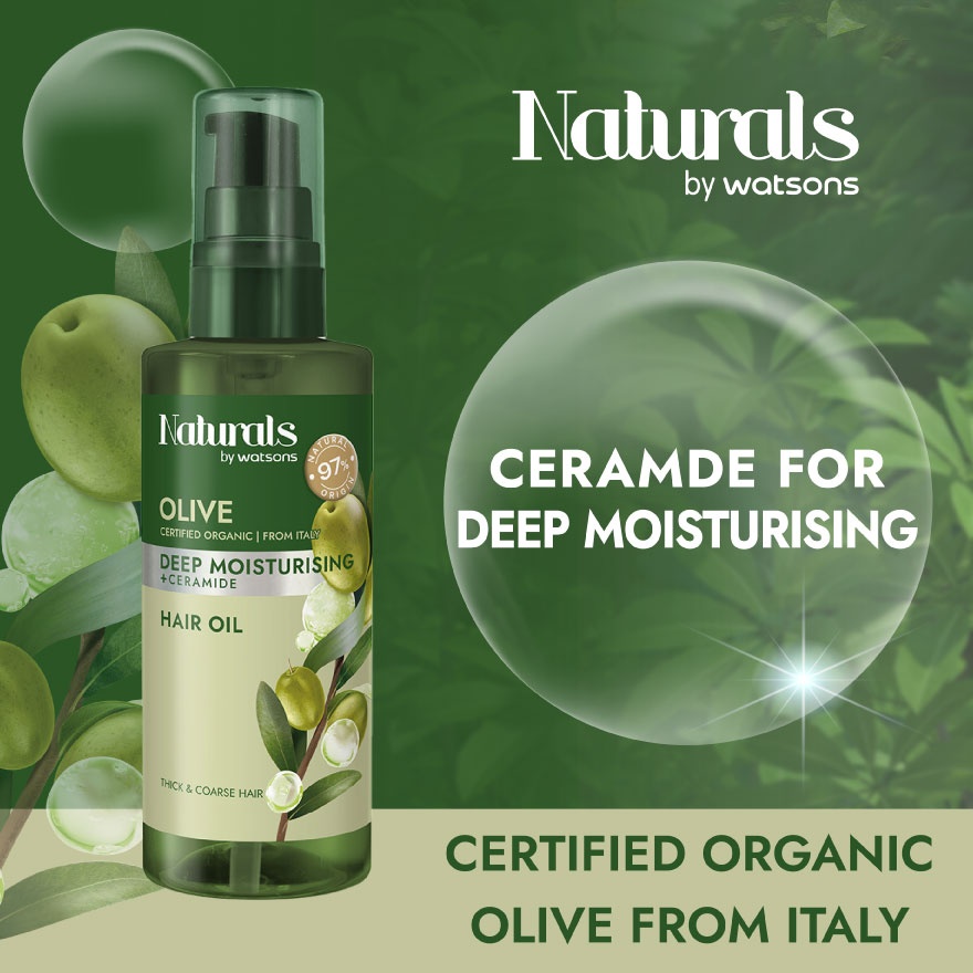 Olive Deep Moisturising Hair Oil 100ml image