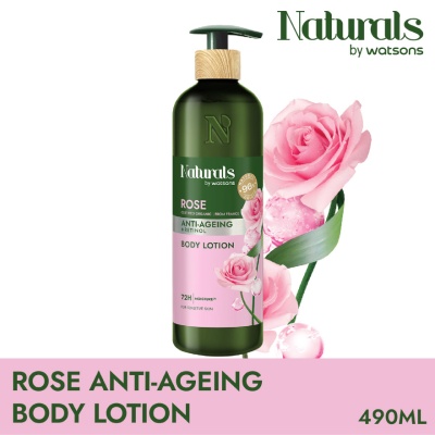 NATURALS BY WATSONS - Rose Anti-ageing Body Lotion 490ml