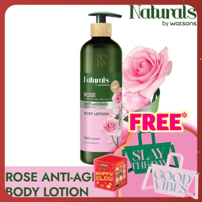 NATURALS BY WATSONS Rose Anti-ageing Body Lotion 490ml