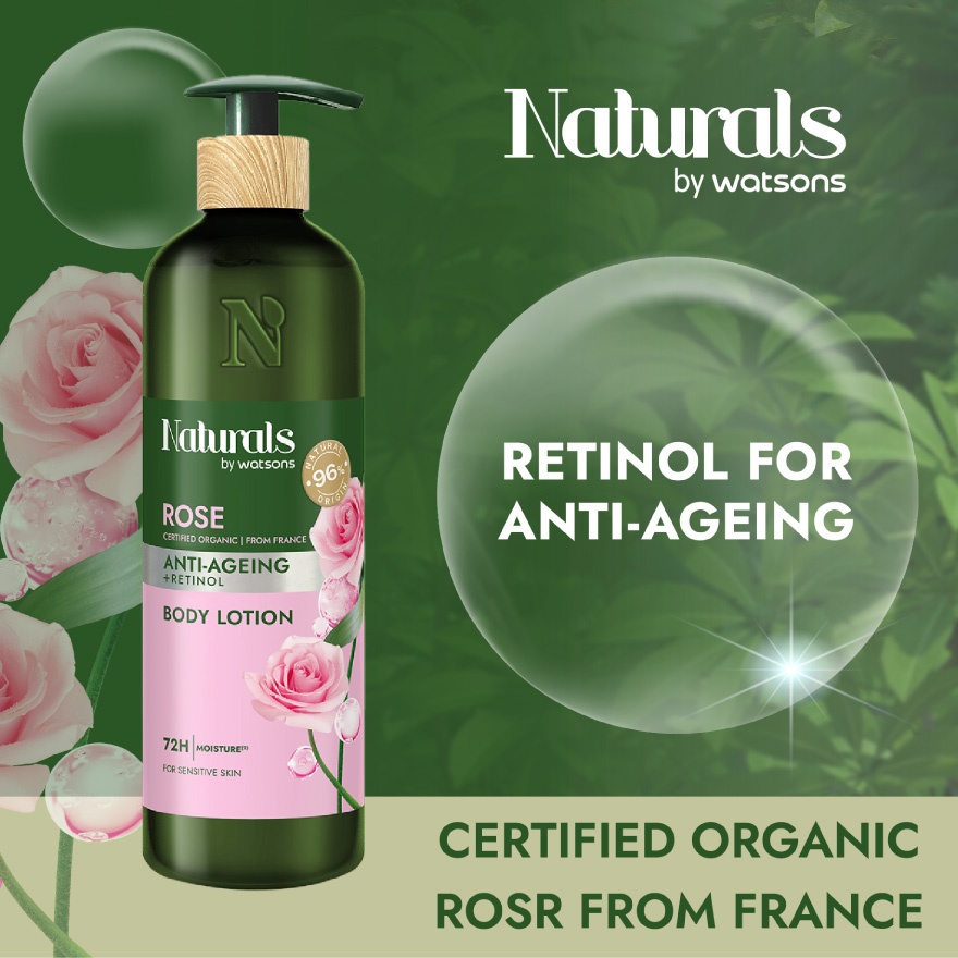 Rose Anti-ageing Body Lotion 490ml
