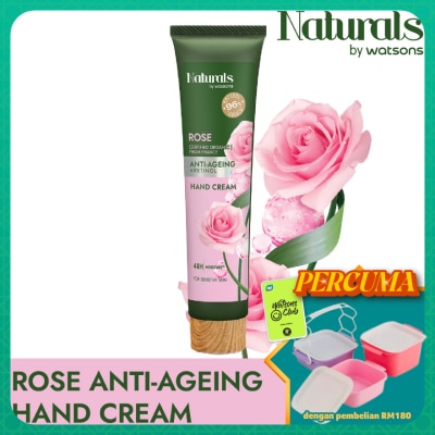 NATURALS BY WATSONS - Rose Anti-ageing Hand Cream 30ml