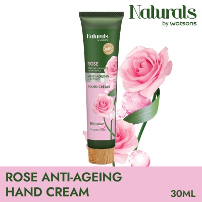 NATURALS BY WATSONS - Rose Anti-ageing Hand Cream 30ml