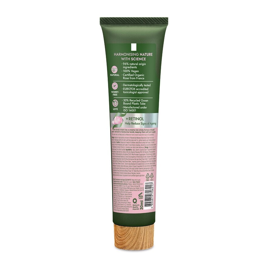 Rose Anti-ageing Hand Cream 30ml