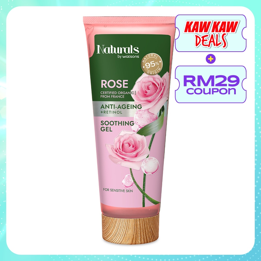 Rose Anti-ageing Soothing Gel 200ml