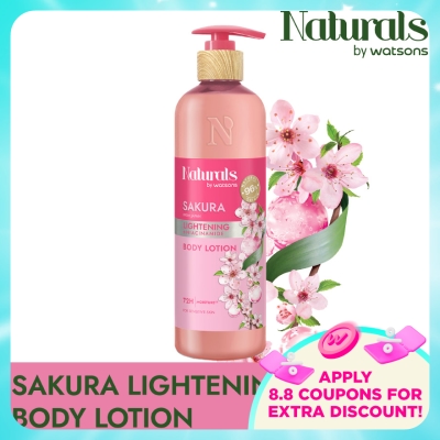 NATURALS BY WATSONS - Sakura Lightening Body Lotion 490ml