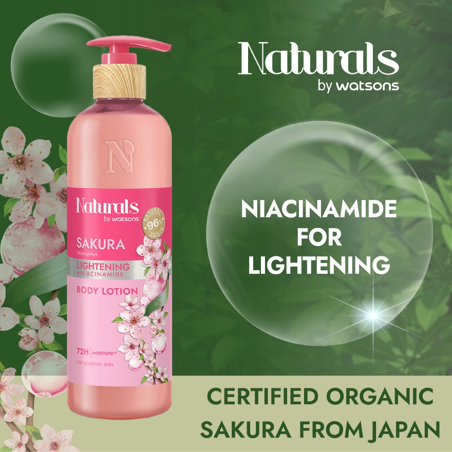 Sakura Lightening Body Lotion 490ml image