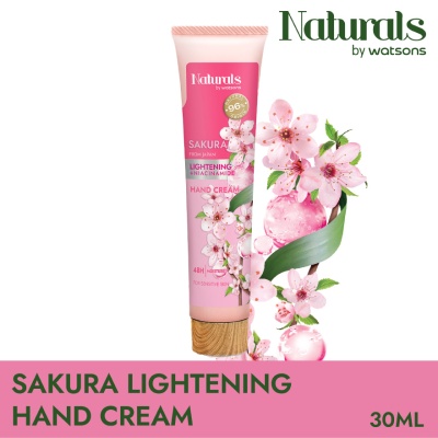 NATURALS BY WATSONS - Sakura Lightening Hand Cream 30ml