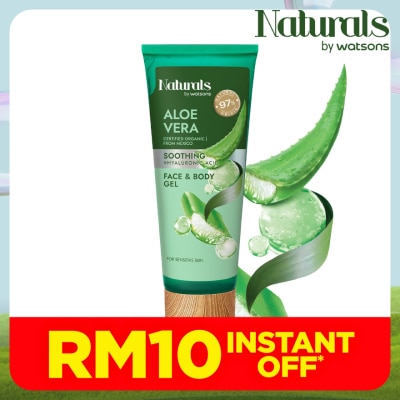 NATURALS BY WATSONS Aloe Vera Soothing Soothing Gel 200ml