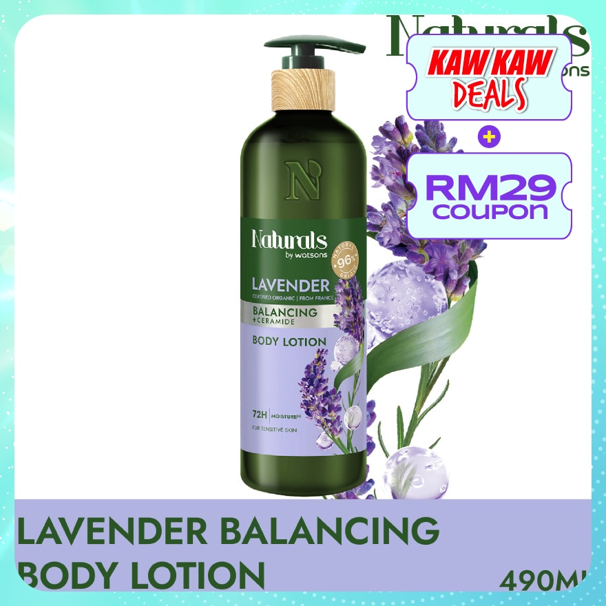 Lavender Balancing Body Lotion 490ml