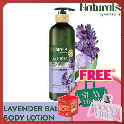 NATURALS BY WATSONS Lavender Balancing Body Lotion 490ml