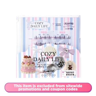 FLORTTE Cozy Daily Life Glue-Free Eyelash Tray 03 #Dreaming Cat