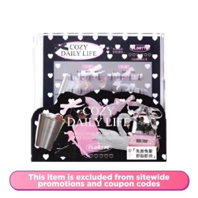 FLORTTE Cozy Daily Life Glue-Free Eyelash Tray 02 #Hot Princess