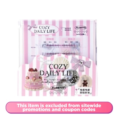 FLORTTE - Cozy Daily Life Glue-Free Eyelash Tray 04 #Born Beauty