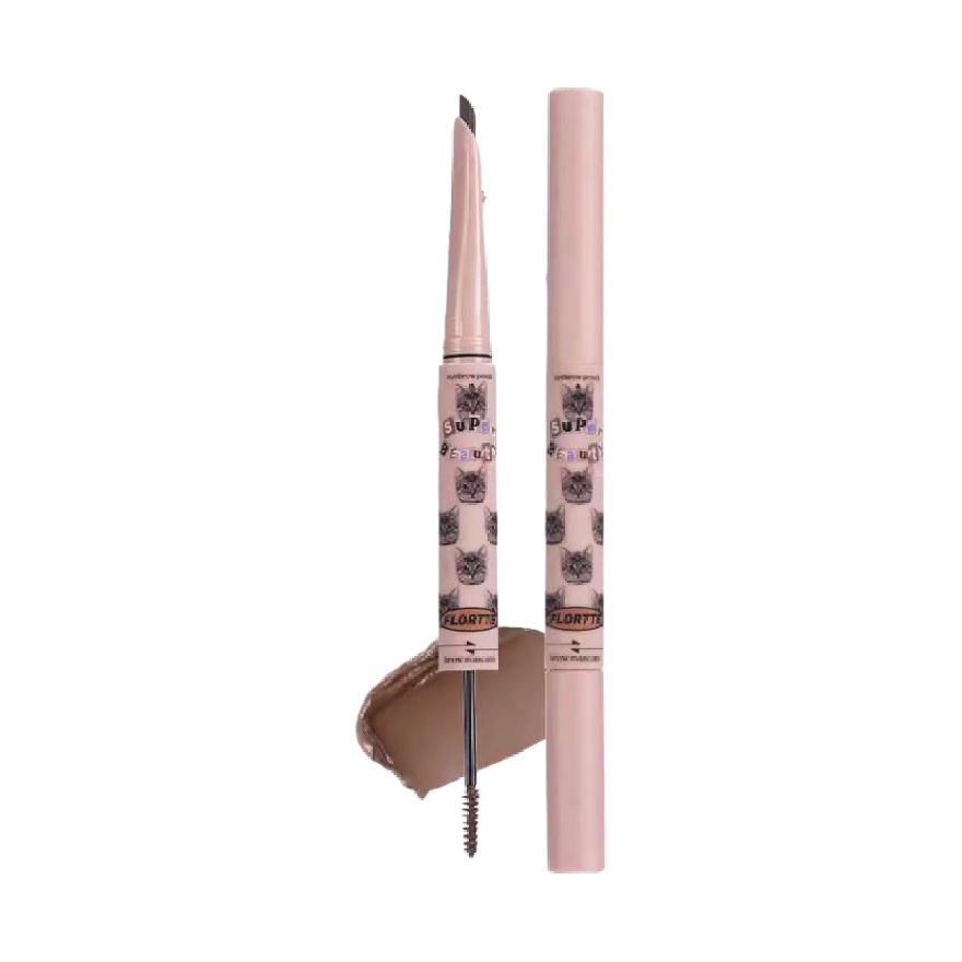 Super Beauty Eyebrow Pencil and Tint Balm - Coffee