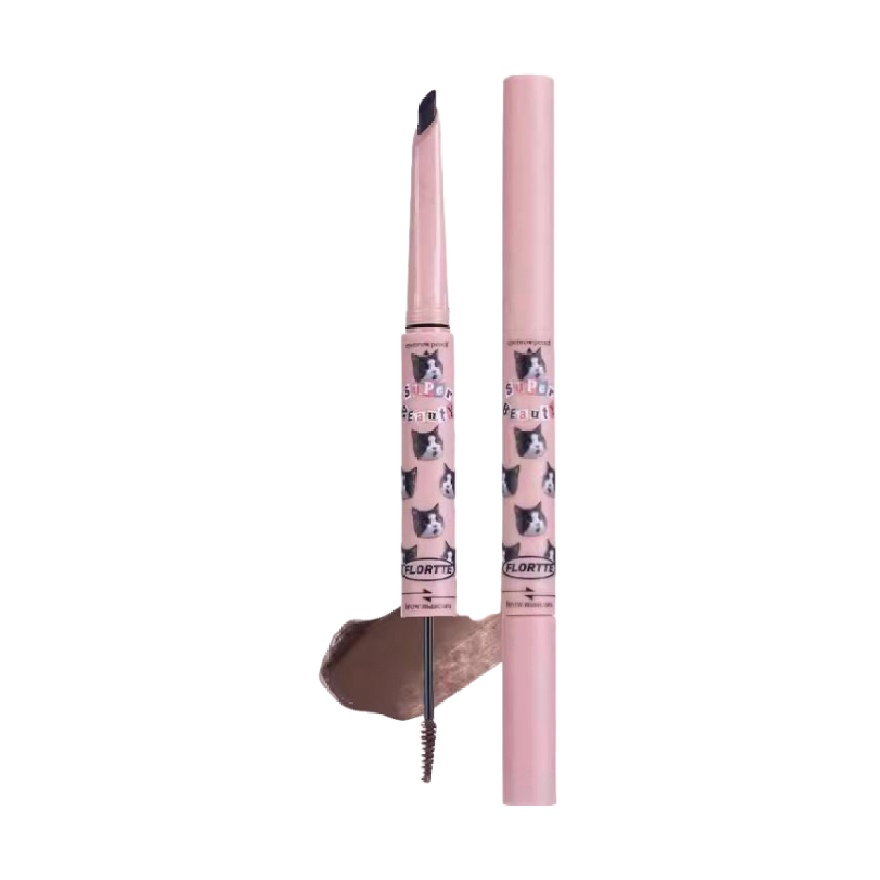 Super Beauty Eyebrow Pencil and Tint Balm - Oreo