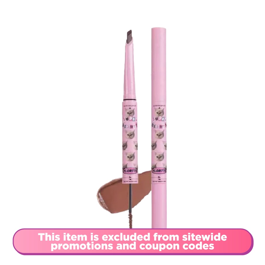 Super Beauty Eyebrow Pencil and Tint Balm - Fries