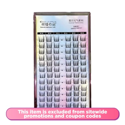 MJSP Single Cluster False Eyelashes - MX06 Cat Ears