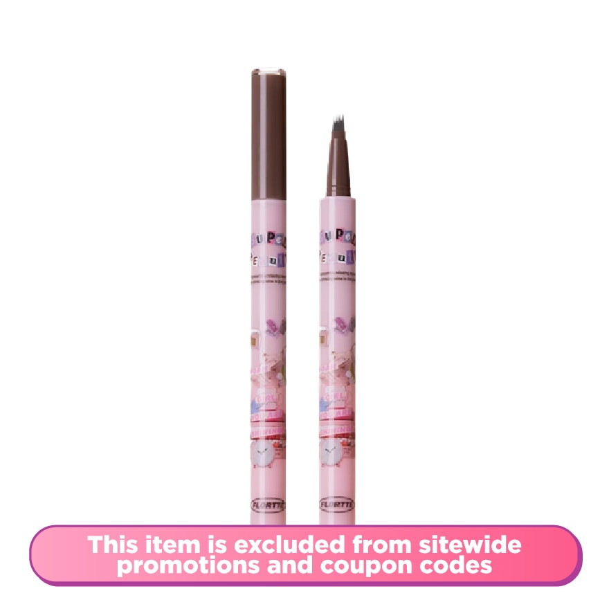 i am super beauty liquid eyebrow pen 03#black