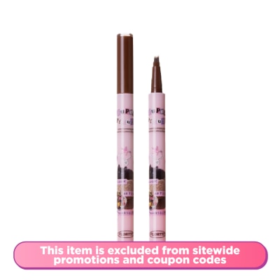FLORTTE i am super beauty liquid eyebrow pen 01#brown