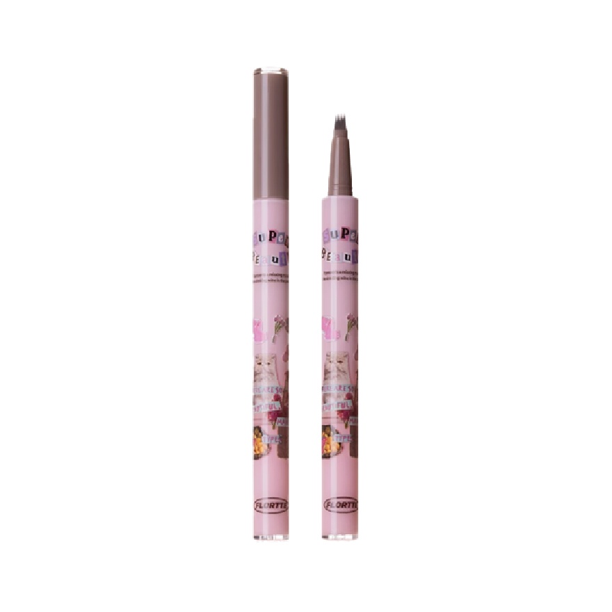 i am super beauty liquid eyebrow pen 02#grey