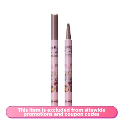 FLORTTE i am super beauty liquid eyebrow pen 02#grey