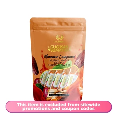 MUTYARA Women Wellness Herbal Drink 20mlx7s