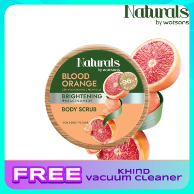 NATURALS BY WATSONS Blood Orange Brightening Body Scrub 200g