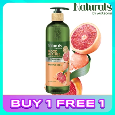 NATURALS BY WATSONS Blood Orange Brightening Shower Gel 490ml