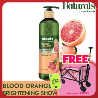 NATURALS BY WATSONS Blood Orange Brightening Shower Gel 490ml