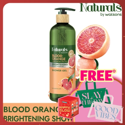 NATURALS BY WATSONS Blood Orange Brightening Shower Gel 490ml
