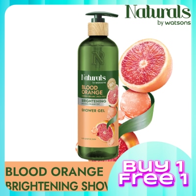 NATURALS BY WATSONS Blood Orange Brightening Shower Gel 490ml