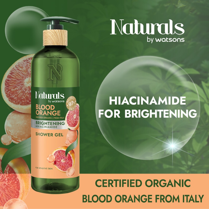 Blood Orange Brightening Shower Gel 490ml