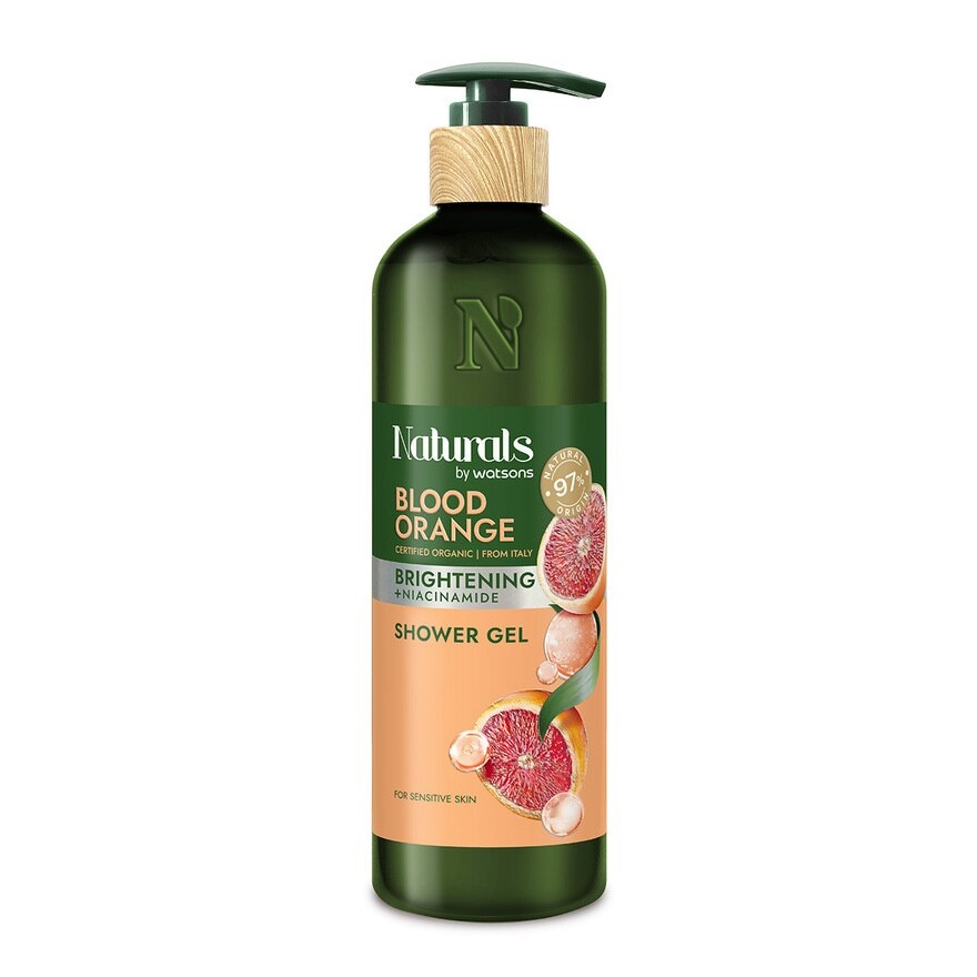 Blood Orange Brightening Shower Gel 490ml