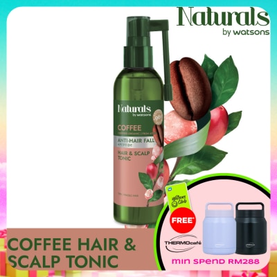 NATURALS BY WATSONS - Coffee Anti-hair fall Hair & Scalp Tonic 120ml