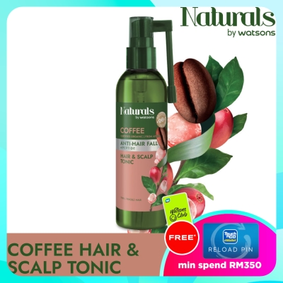 NATURALS BY WATSONS Coffee Anti hair fall Hair & Scalp Tonic 120ml image