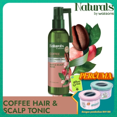 NATURALS BY WATSONS Coffee Anti-hair fall Hair & Scalp Tonic 120ml