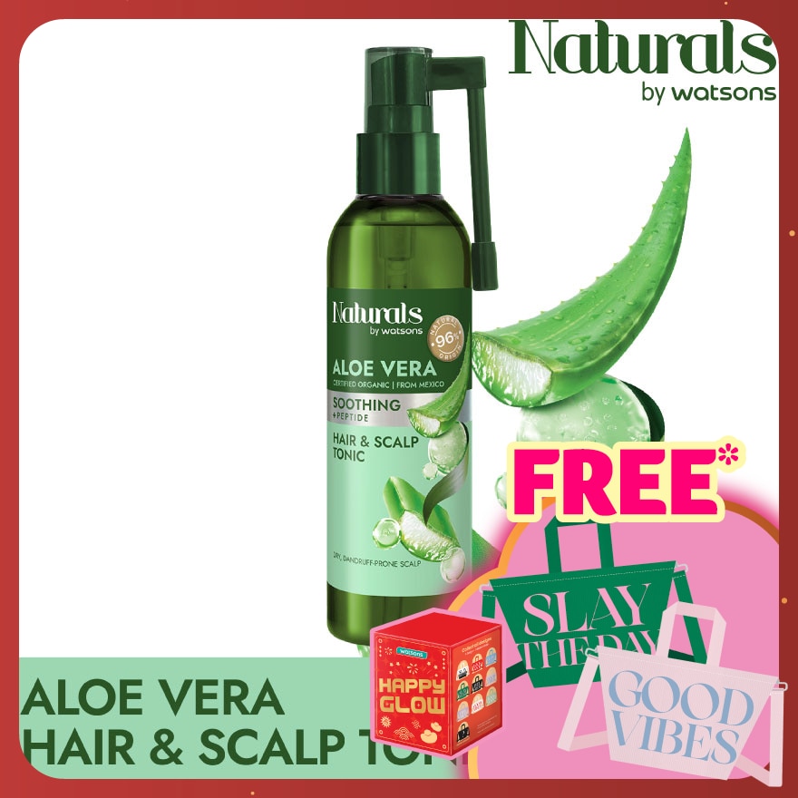 Aloe Vera Anti-dandruff Hair & Scalp Tonic 120ml