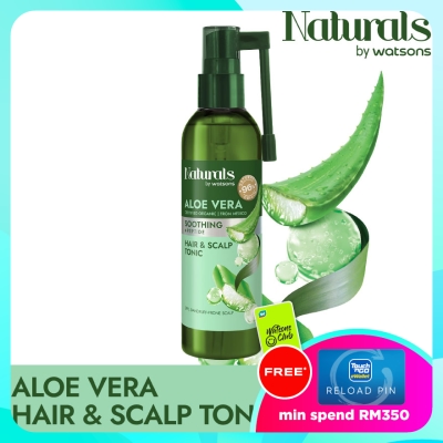 NATURALS BY WATSONS Aloe Vera Anti dandruff Hair & Scalp Tonic 120ml image