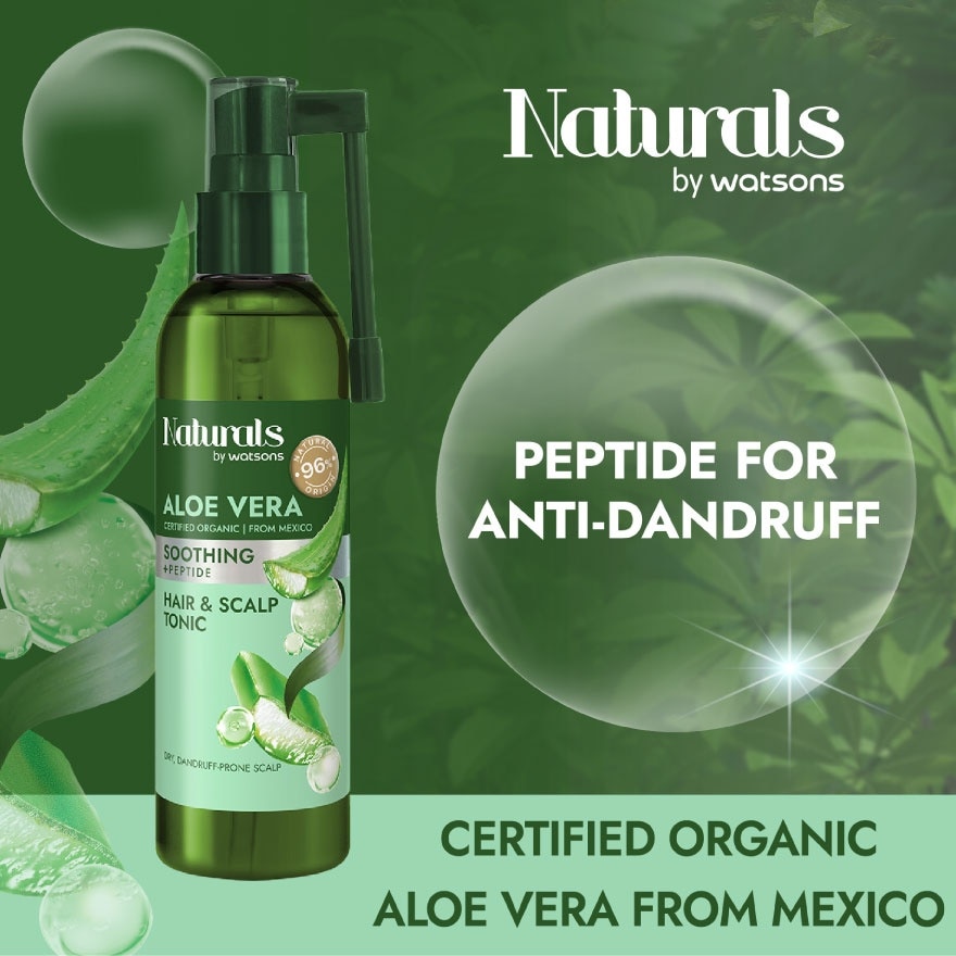 Aloe Vera Anti-dandruff Hair & Scalp Tonic 120ml