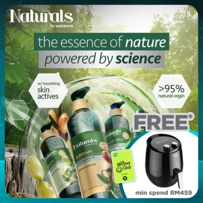 NATURALS BY WATSONS Aloe Vera Anti-dandruff Shampoo Refill 450ml