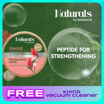 NATURALS BY WATSONS Ginger Strengthening Pre Shampoo Scrub 150ml