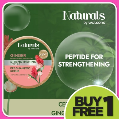 NATURALS BY WATSONS Ginger Strengthening Pre Shampoo Scrub 150ml