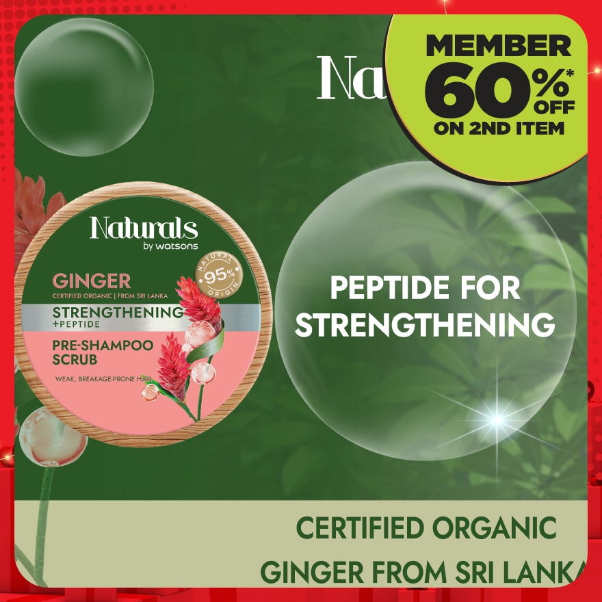 Ginger Strengthening Pre Shampoo Scrub 150ml