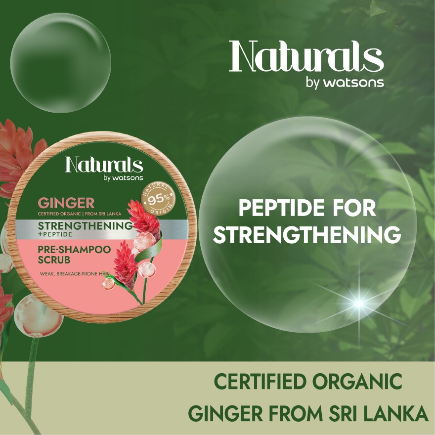 Ginger Strengthening Pre Shampoo Scrub 150ml