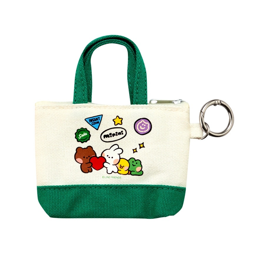 Mini Keychain Pouch Green 1S