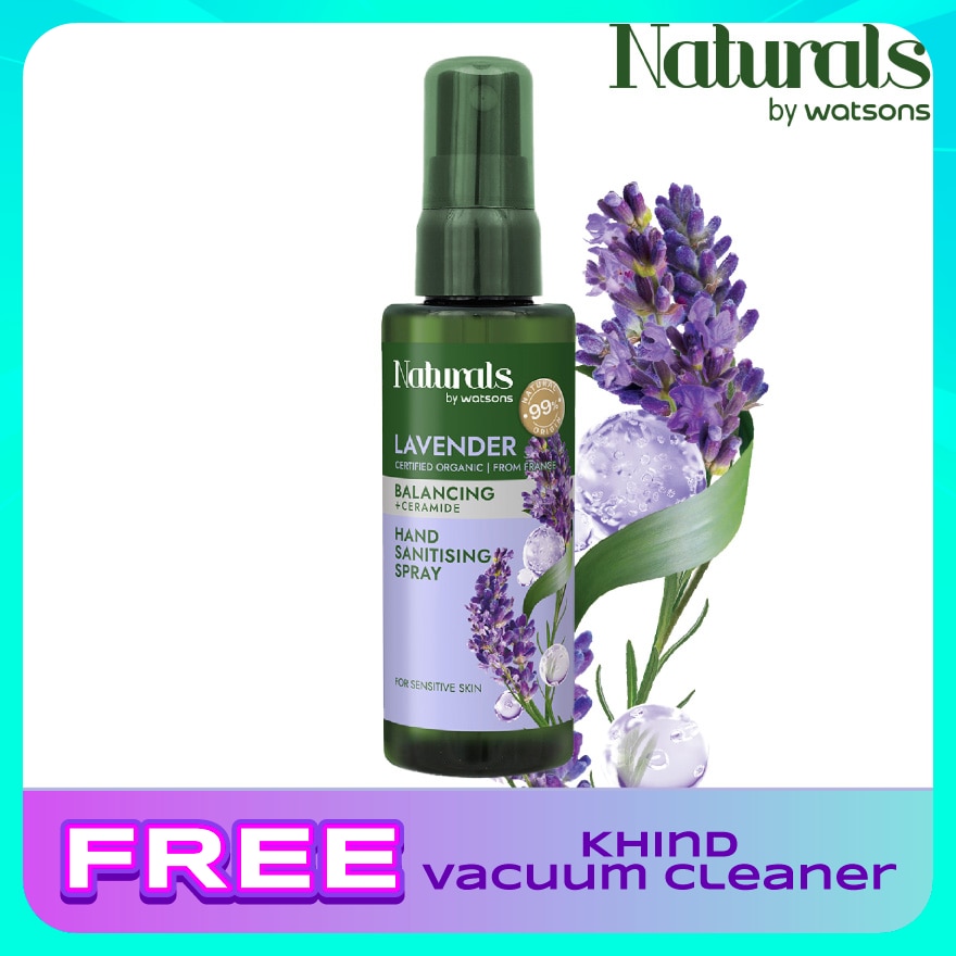 Lavender Balancing Hand Sanitising Spray 60ml