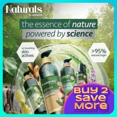 NATURALS BY WATSONS Aloe Vera Soothing Shower Gel Refill 450ml