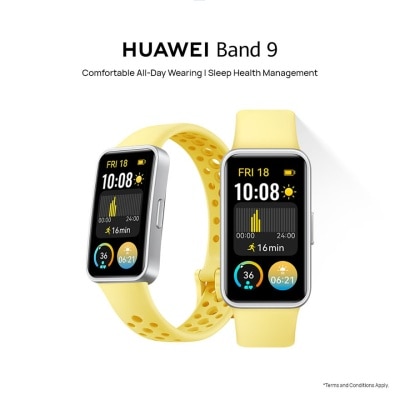 HUAWEI Band 9 Smartwatch, Comfortable All-Day Wearing, Up to 2 Weeks Battery Life